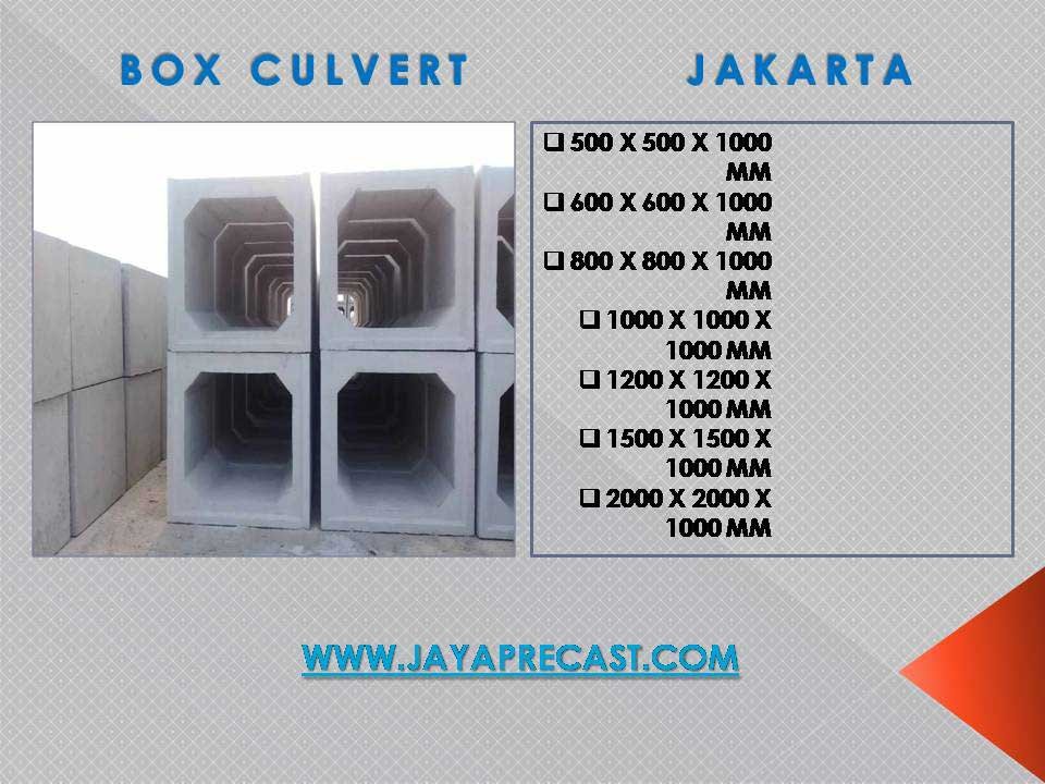 Harga Box-Culvert Jakarta Timur