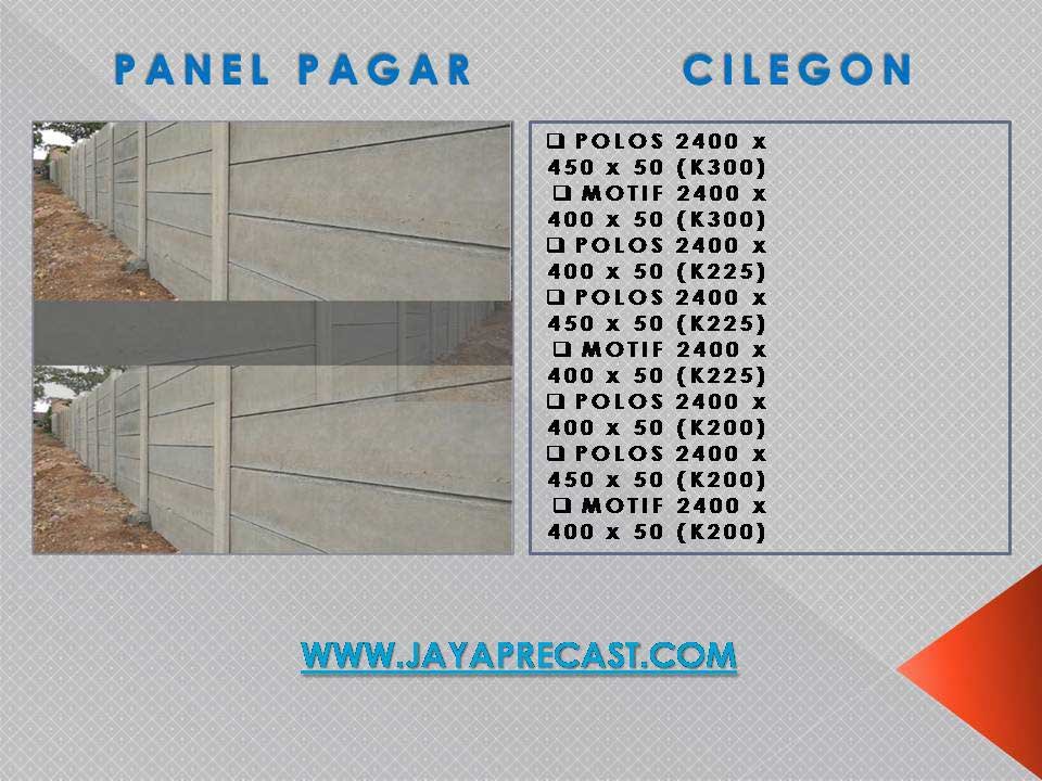 Harga Pagar-Panel Beton Cilegon